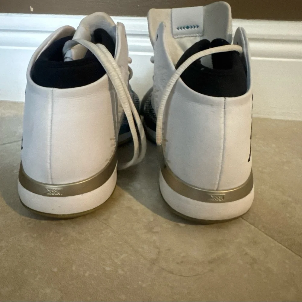 Nike Air Jordan 31 N7 - 85423-003 Size 6y Sneaker white turquoise gold high top - Picture 6 of 10